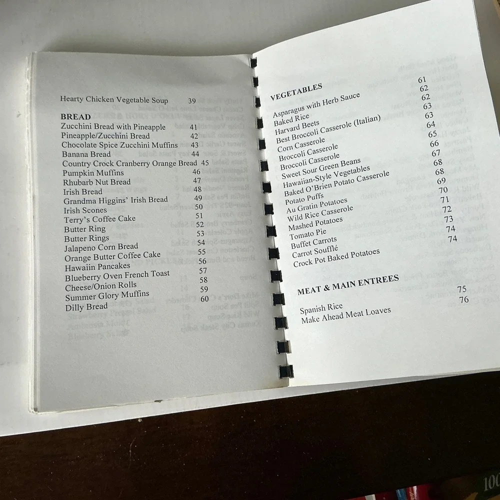 Vintage 1999 NCCW Board Cookbook National Council of Catholic Women Kansas City
